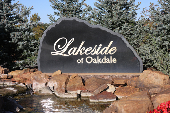 Lakeside sign